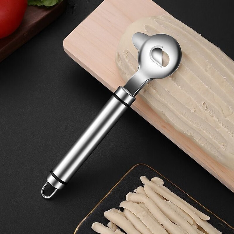 慕质(muzhi) 新手家用削面刀食品级不锈钢削面刀饭店削面刀 3o4不锈钢