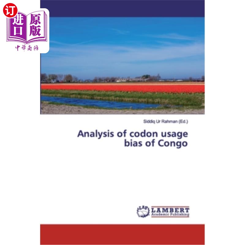 海外直订analysis of codon usage bias of congo 刚果语密码子使用
