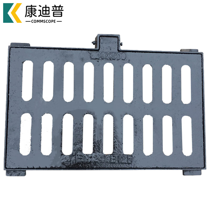 康迪普 排水雨水井300*500mm球墨铸铁井盖下水道地沟污水篦子格栅