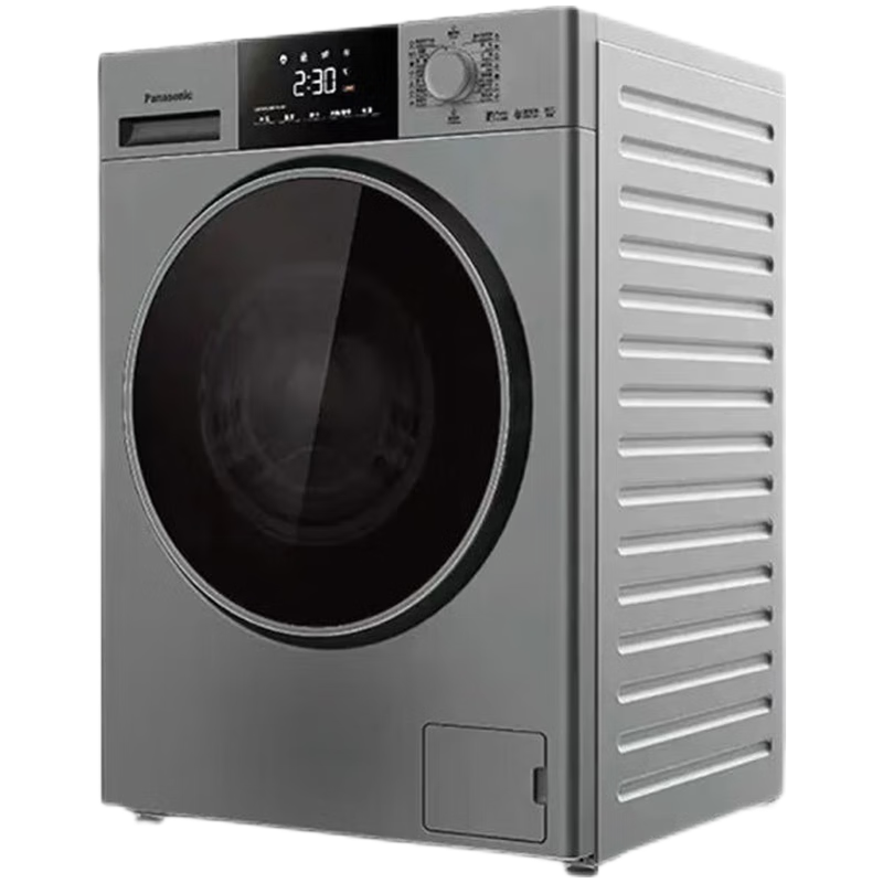 松下（Panasonic）洗烘一体全自动滚筒洗衣机 光动银除菌泡沫净 空气洗变频电机 智能 大容量10公斤 XQG100-NDVAC 洗烘一体 10kg