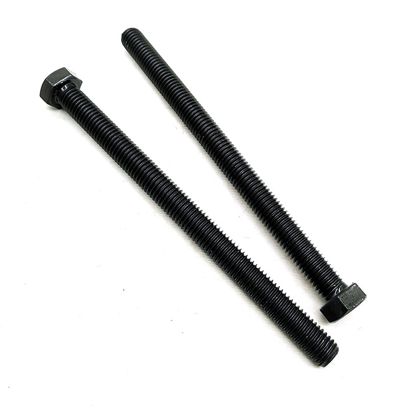 8级全牙外六角螺丝螺栓螺杆m6m8m10m12m16*150x160x180x200 m5*10全牙