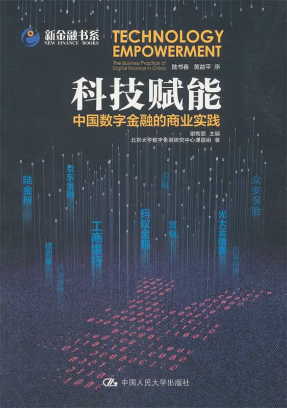 科技赋能:中国数字金融的商业实践 谢绚丽主编北京大学数字金融研究