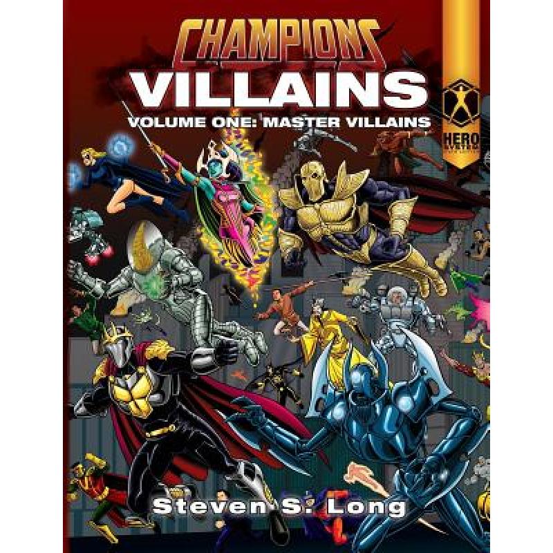 预订 champions villains volume one: master villains