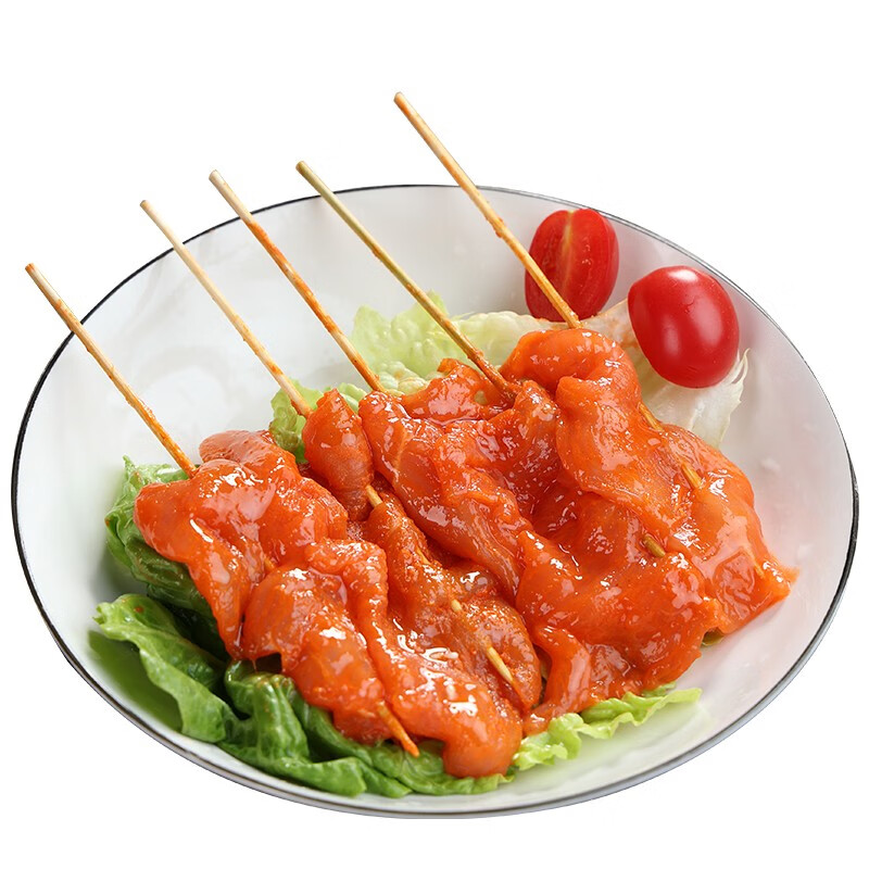 安小离 里脊肉串 烧烤铁板里脊鸡肉商用配菜煎饼里脊大串新鲜冷冻 一