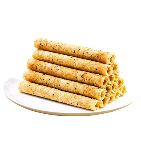 波力海苔卷原味鸡蛋味蛋卷酥脆饼干糕点礼盒中秋节礼盒零食热门商品 鸡蛋+海苔卷540g(内含10包)