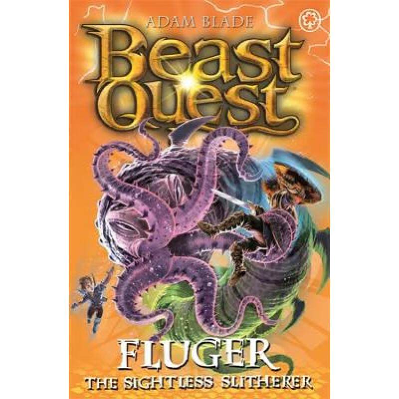 预订 beast quest: fluger the sightless slitherer:.