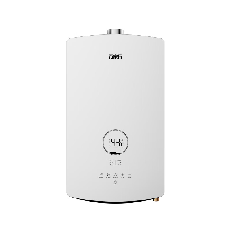 万家乐万家乐JSQ30-16LE6(F)燃气热水器SUR增容大水量 玉石白 天然气