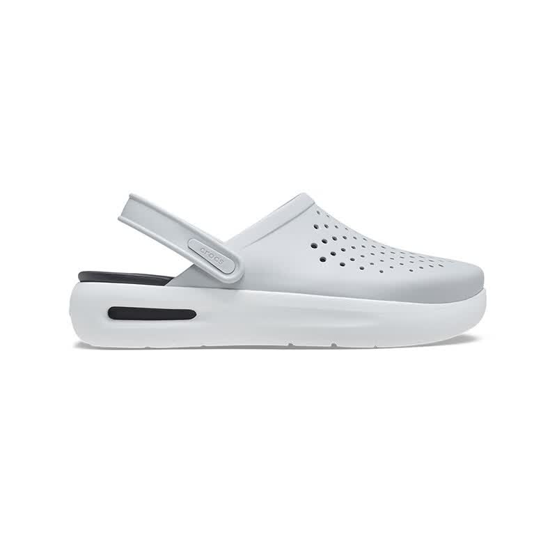 卡骆驰（CROCS）舒乐洞洞鞋沙滩鞋男鞋包头女鞋拖鞋|209964 大气灰-1FT 41 /42(260mm)