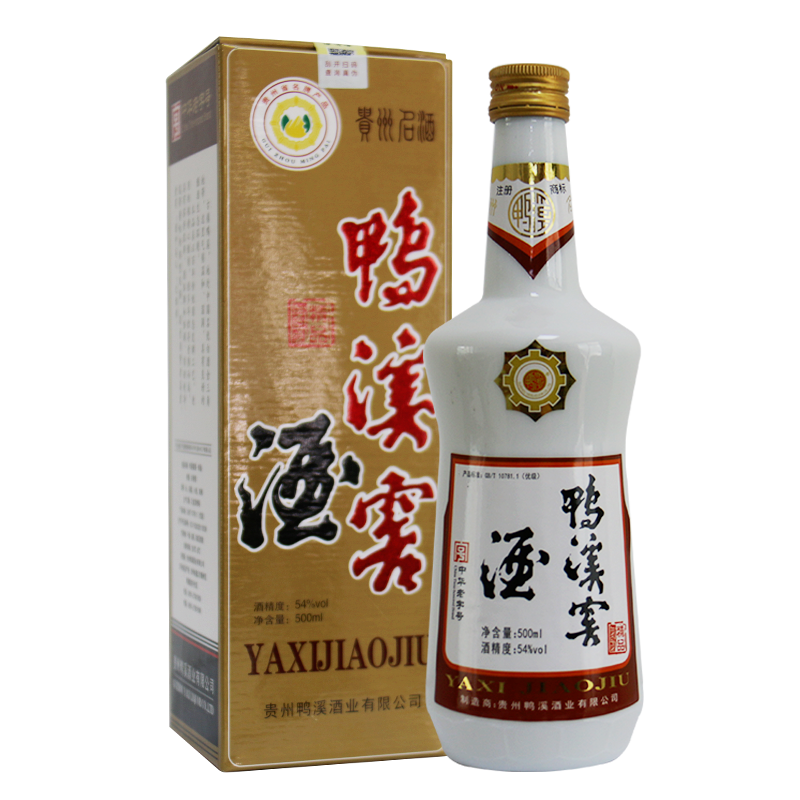 鸭溪窖 精品 54%vol 浓香型白酒 500ml 单瓶装