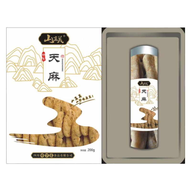 山真美 天麻200g 200g