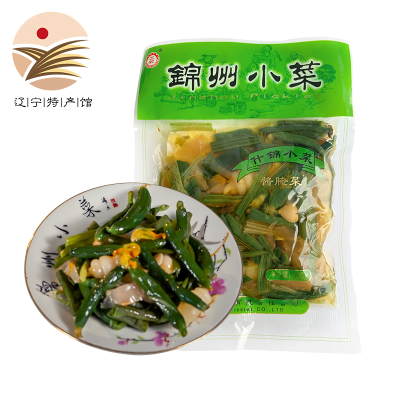 锦喌辽宁馆锦州小菜虾油什锦小菜120g中华老字号传统清淡型早餐下饭菜