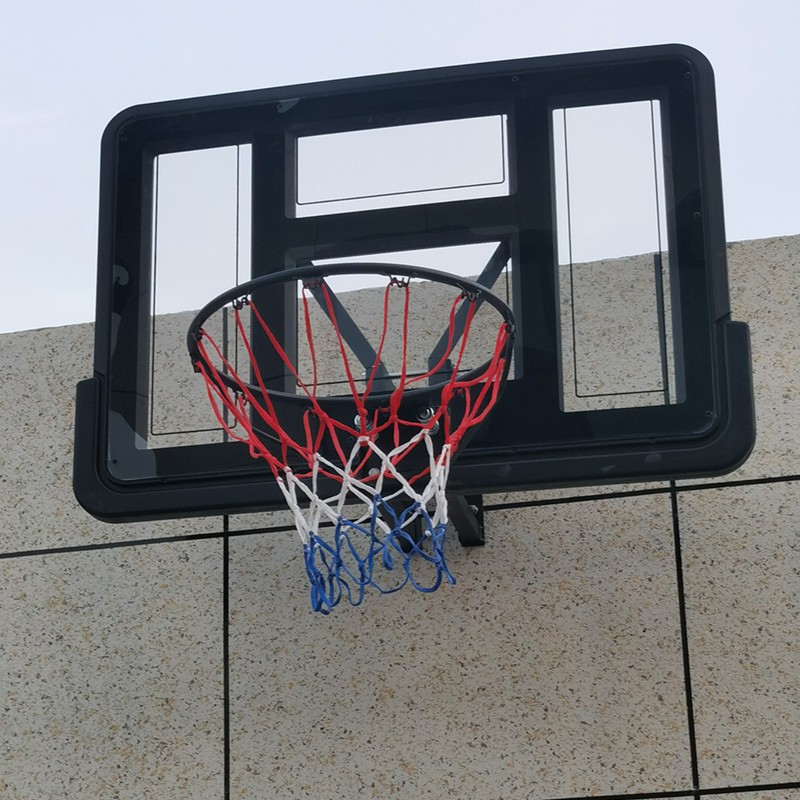 函翔（HANXIANG）篮球架挂墙式篮筐可扣篮室内家用篮球板成人室外挂式篮球框 D款挂墙式篮球架+实心圈
