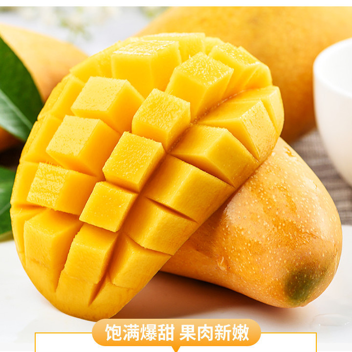 大青芒当季海南金煌芒新鲜水果现摘大青芒果5/9斤整箱批发 aa优选果 5