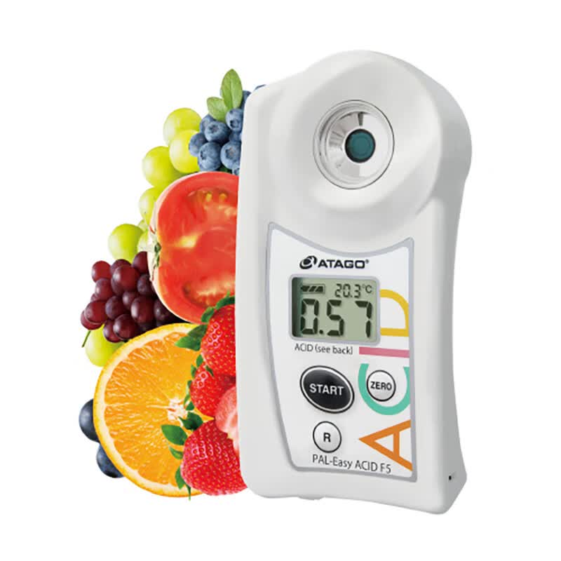 爱拓(atago)pal-easy | acid f5 五种水果酸度计(柑橘 / 葡萄 / 番茄