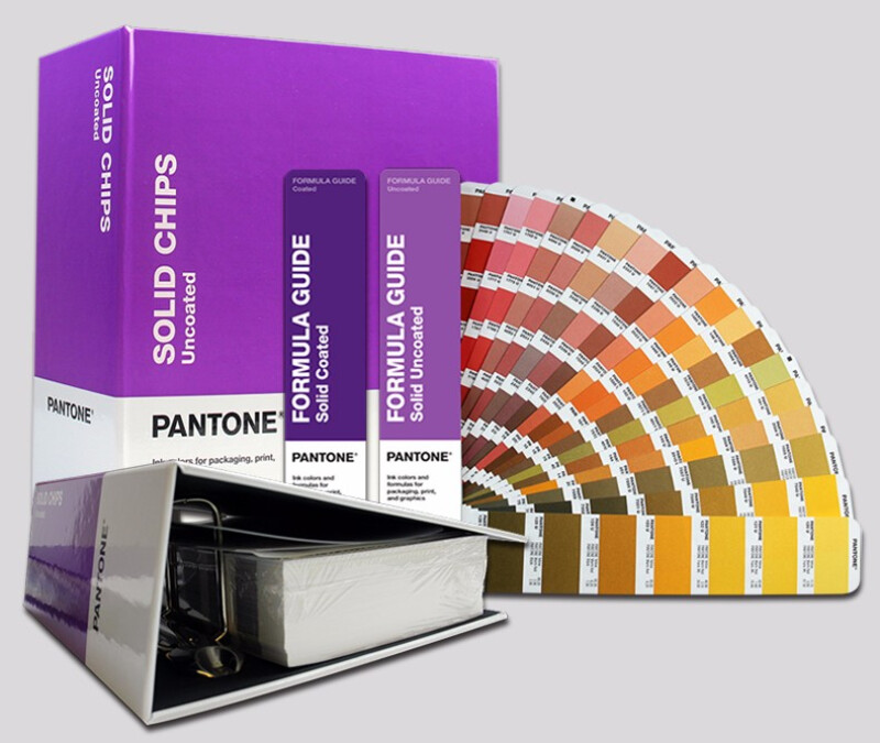 新品发布 国际通行 彩通PANTONE配方指南GP1601B / GP1601A通用国际标准专色色卡1-7开头CU卡专色色卡通用色卡 2019新版专色色票色卡套装