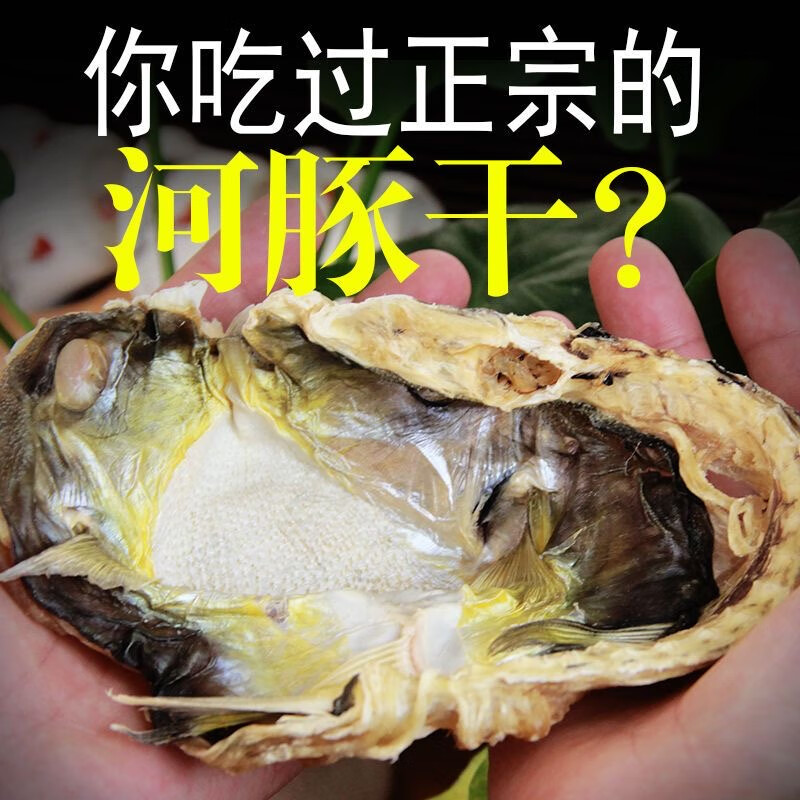 养殖足干河豚鱼干宰杀已处理乖脯鱼干汤底滋补养容高汤炖汤 1斤