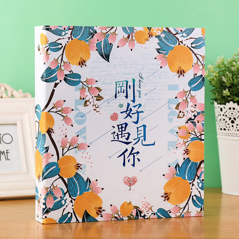 刚好遇见你 4寸-可放400张【过塑照片可放】