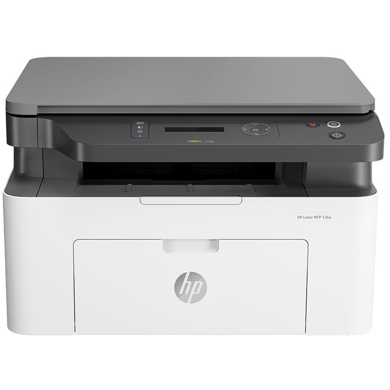 惠普(HP)1005/1136/126nw/136nw/a/wm黑白激光打印机一体机复印扫描家用办公 136a（usb链接+三合一）1136升级款