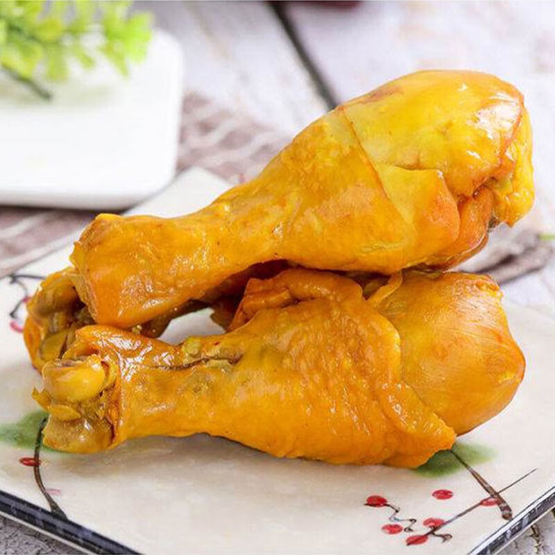 倚品 德州扒鸡五香大鸡腿零食休闲卤味鸡腿熟食真空包装鸡腿即食80g
