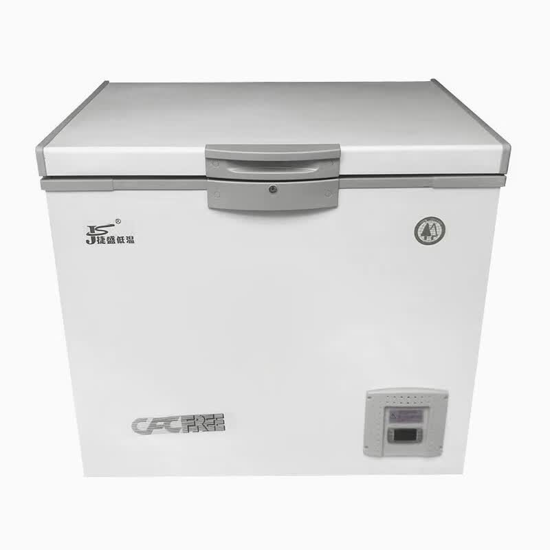 捷盛(js)超低温冷柜158升卧式家用商用低温冰柜金枪鱼海鲜实验用超