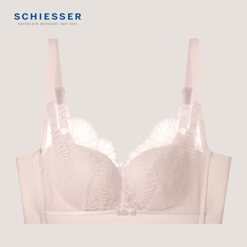 舒雅(Schiesser)女士蕾丝透气无钢托内衣文胸E1/22923B 肤色 75B
