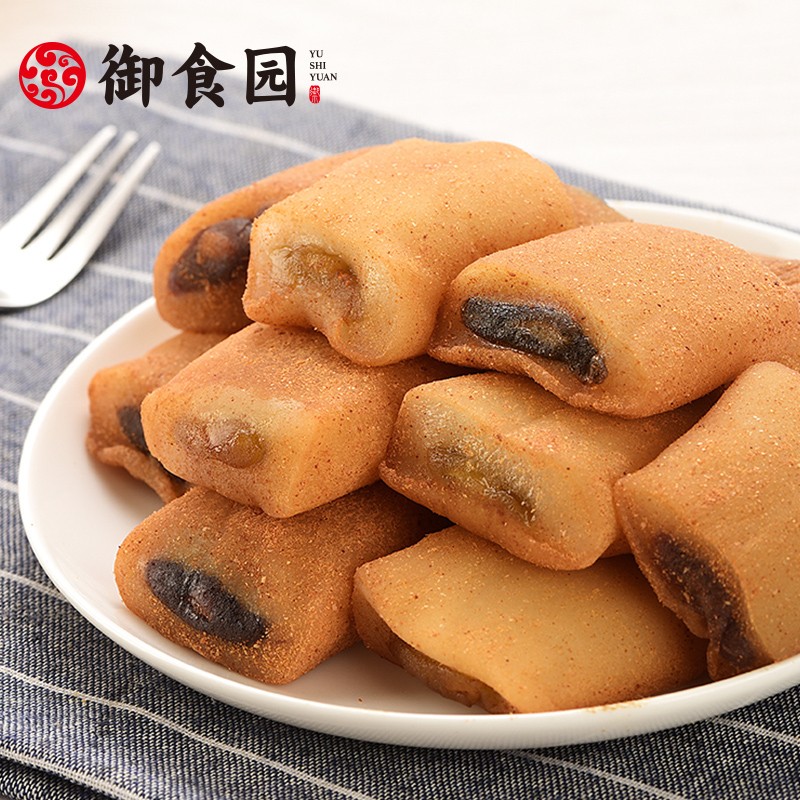 驴打滚500g北京特产香甜软糯北京小吃京八件十三绝糯米糕点 驴打滚