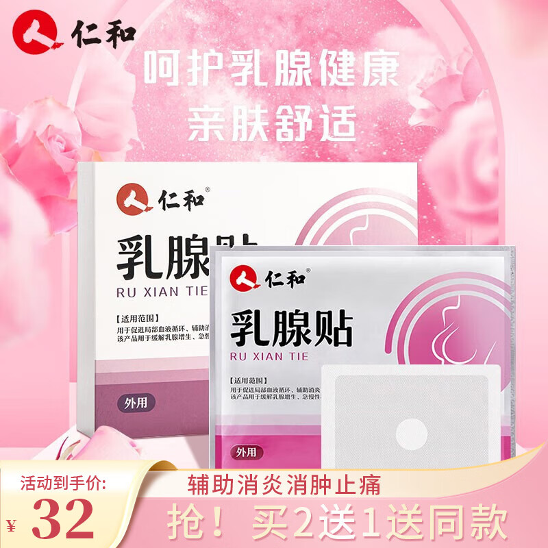 乳腺增生贴膏药位置图图片