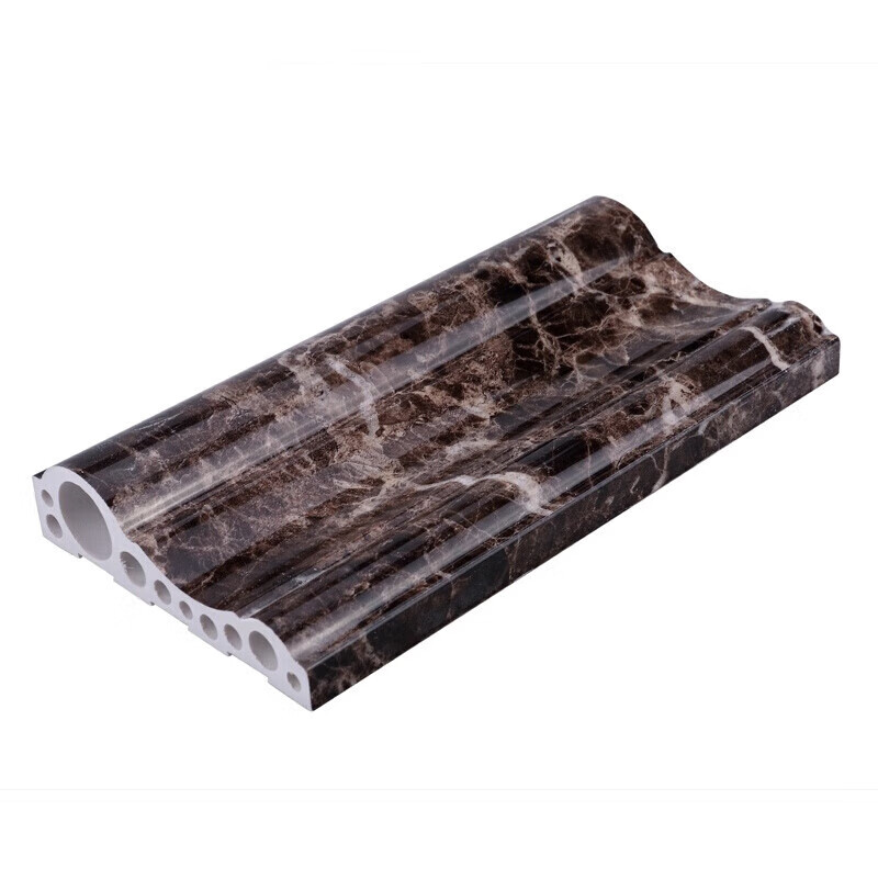 仁聚益12cm宽石塑线条仿大理石客厅电视背景墙边框瓷砖腰线装饰框条