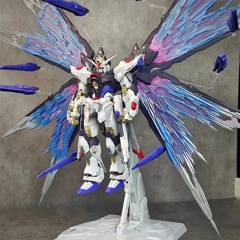 0机器人mb样式机甲玩具男 mb强袭自由 单模型(需自己拼装)