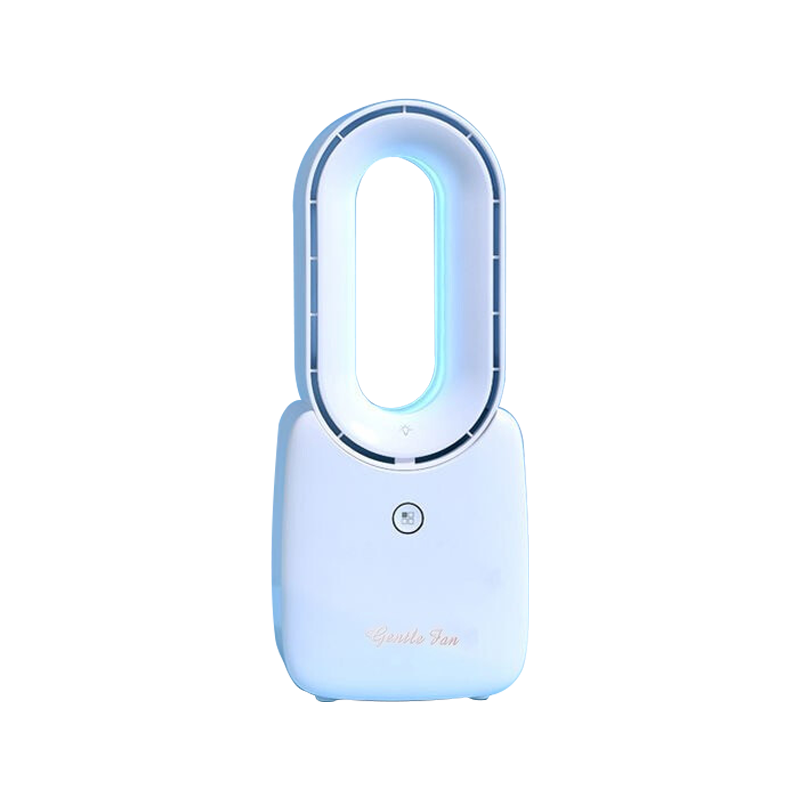 科沃【升級款】無葉風(fēng)扇桌面迷你小型風(fēng)扇USB充電便攜式大風(fēng)力低噪宿舍臥室床上家用辦公室塔扇渦輪