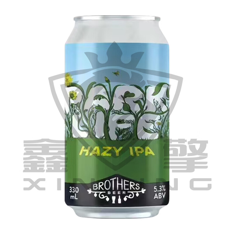 奇异兄弟新西兰进口精酿啤酒 西海岸 双倍 三倍浑浊IPA啤酒 野餐小酌 330mL 1罐 浑浊IPA