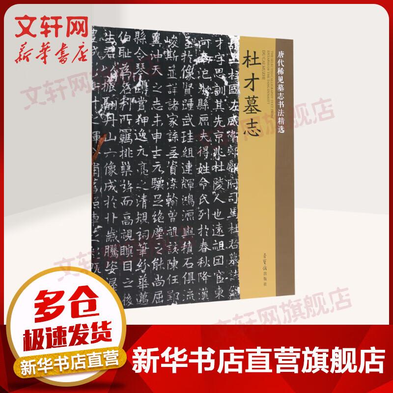 杜才墓志/唐代稀见墓志书法精选