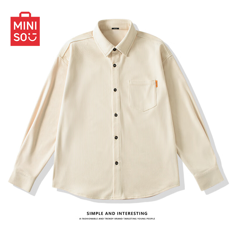 ���ڲ�����������Ʒ��MINISO����������д����о��������⴩��ʽ���г���������ʿ��װ������ ǳ��(��ɫ) 4XL (����205-230��)