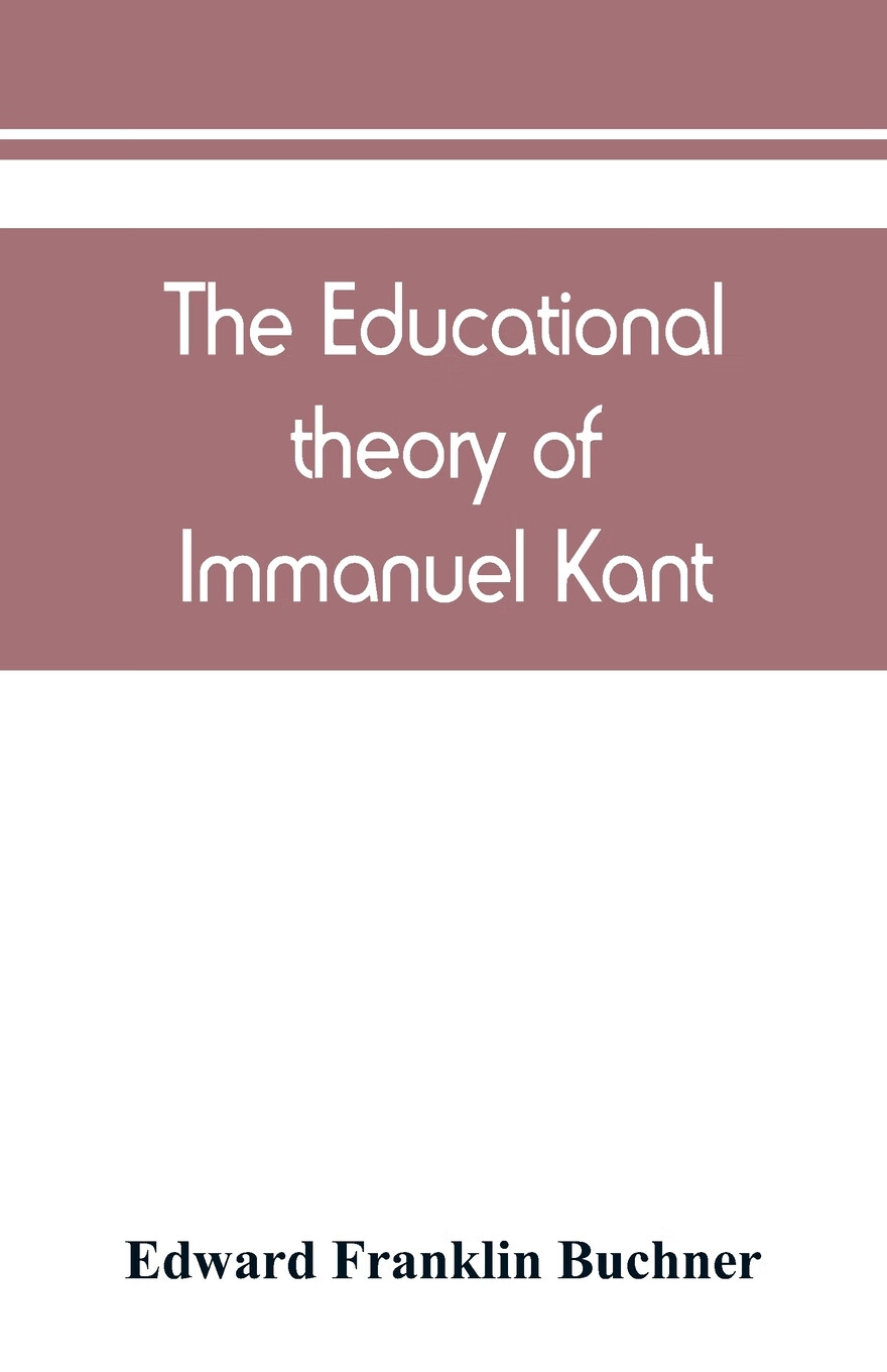 【预售 按需印刷】the educational theory of immanuel kant