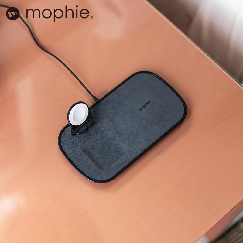 mophie苹果无线充电器iwatch手表airpods2耳机三合一充电器11promax