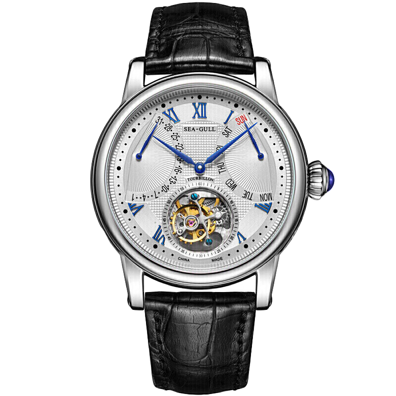 ��Ÿ SEAGULL �ֱ����ӷ����Զ���е�� ��ʿ�ֱ� ������������Ƥ���б�ST8004ZS 16965.01Ԫ