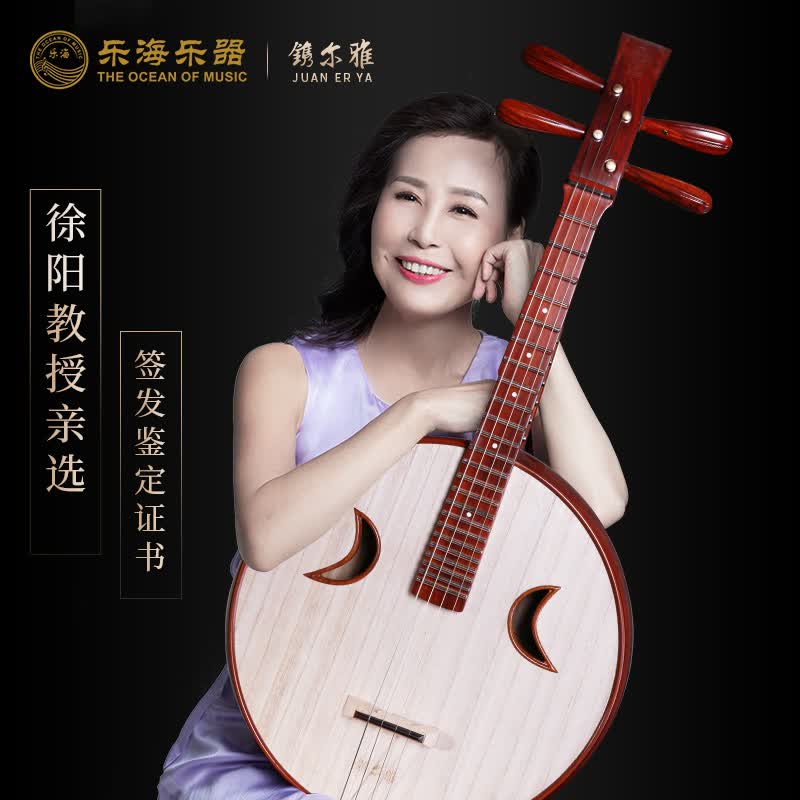乐海（THE OCEAN OF MUSIC） 徐阳监制阮族中阮乐器奥氏黄檀木材质演奏级中阮 DWZ4JZ镌尔雅怎么样,好用不?