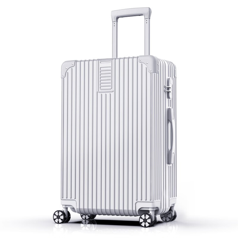 dostyle 行李箱男学生拉链款旅行箱拉杆箱女万向轮 密码配件皮箱子24