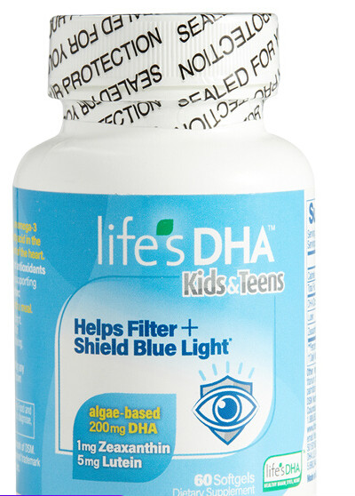 lifes dha儿童青少年dha藻油叶黄素眼胶囊60粒/瓶 /瓶 瓶装