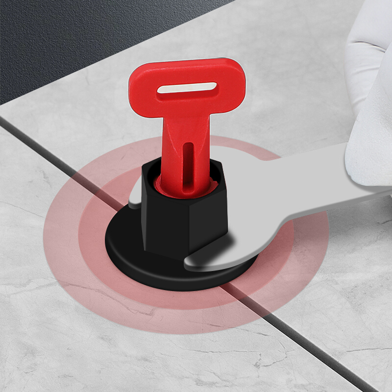 仁聚益瓷砖找平器调平器卡子可重复使用地板砖瓷砖定位器泥瓦工具瓷砖