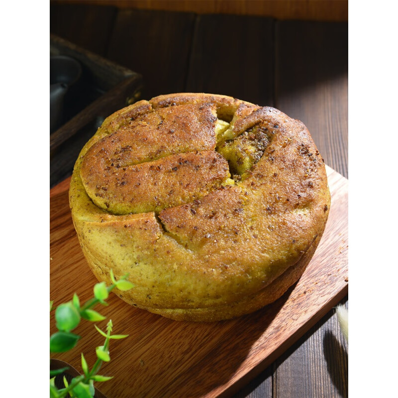 虎钢馋洮滋味青稞面大烤馍胡麻味杂粮面点早餐甘肃小吃零食碱面包素食