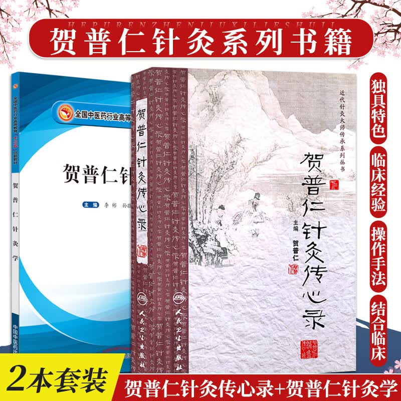贺普仁针灸传心录 贺普仁针灸学全国中医药行业高等教育十三五创新