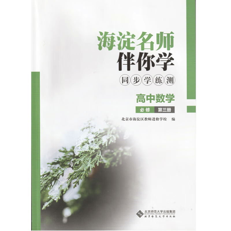 海淀名师伴你学 同步学练测：高中数学 必修第三册
