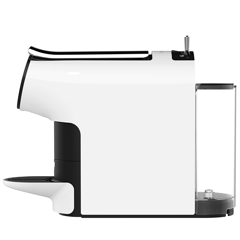 心想胶囊咖啡机 全自动家用意式小型迷你办公便携式非速溶浓缩美式建议搭配奶泡机 S1103白色