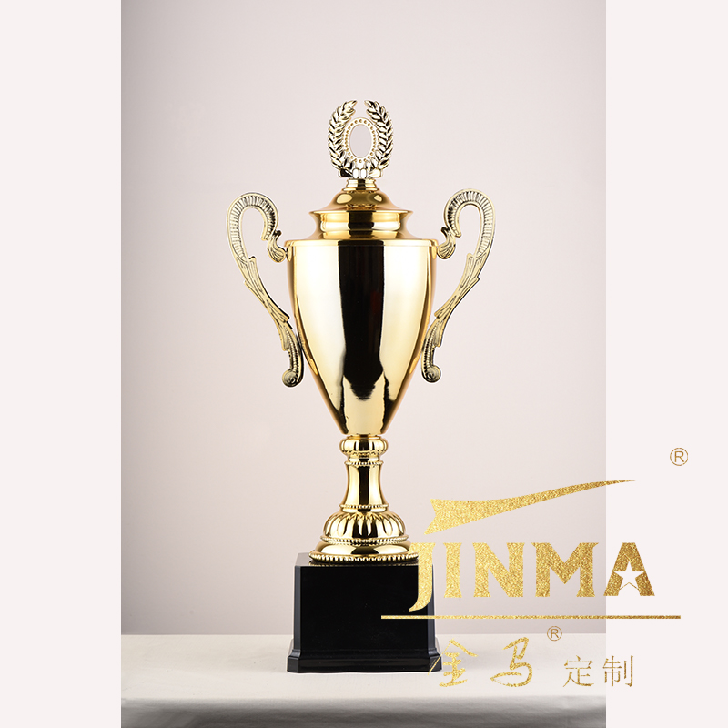 jinma定制 金属奖杯 比赛颁奖 体育运动 金银铜奖杯 30282