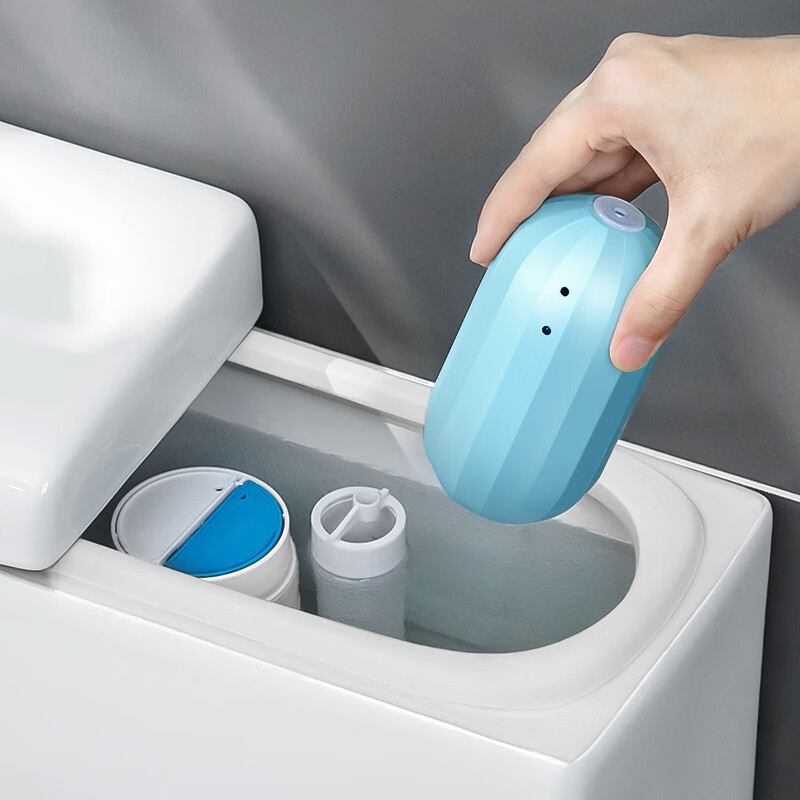 白羌笛g luxome日本马桶清洁剂厕所除臭神器洁厕灵宝蓝泡泡水箱自动