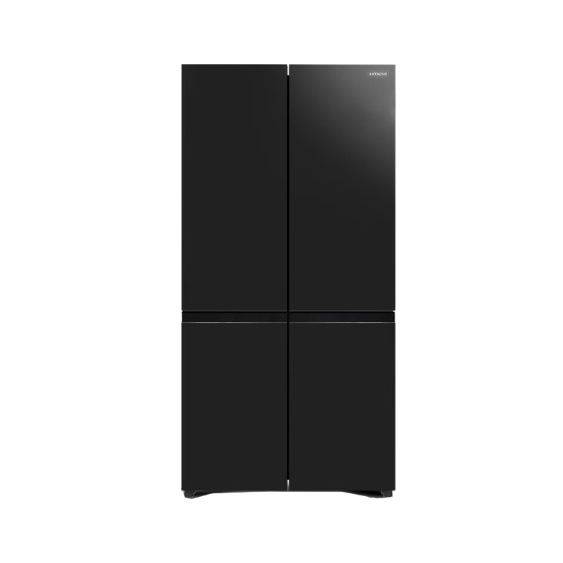 日立（HITACHI）原装进口573L对开门法式门冰箱魔术变温风冷无霜大容量玻璃面板十字门电冰箱R-FBF570NSC