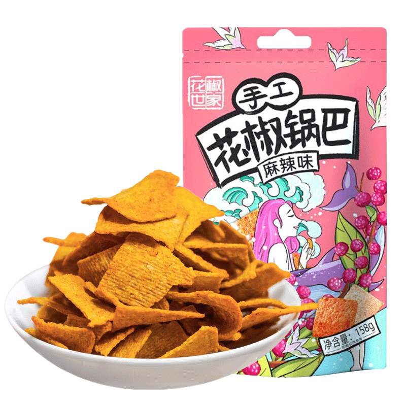 【价格历史走势】椒巴客麻辣花椒锅巴等休闲零食推荐|饼干膨化怎么看历史价格走势