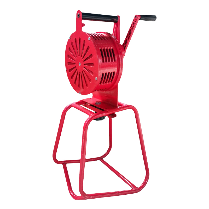 海笛【红色落地款】消防演习防空演练高分贝防汛便捷式报警器myn9114b