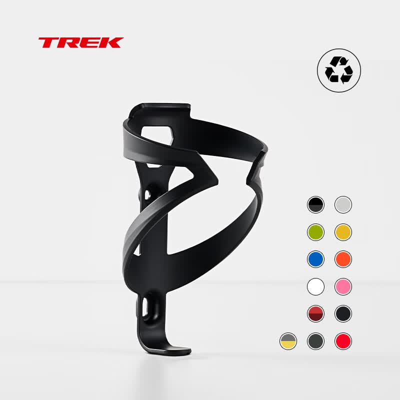 崔克（TREK）Elite 轻量坚固环保耐用公路山地自行车单车骑行运动水壶架支架 黑色/暗灰色
